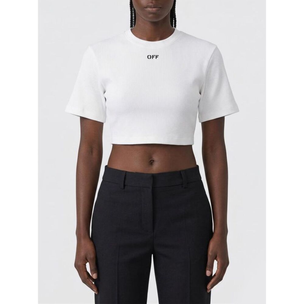 Off-White T-Shirt Woman White